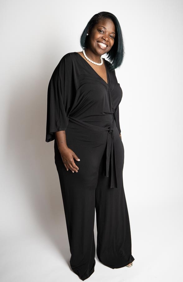 Bell sleeve Jumpsuit w/tie*Plus | Jumpsuit | Palms Boutique