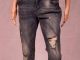 DENIM DISTRESSED JEANS - $30.00