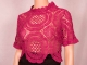 MAGENTA CROCHET TOP - $30.00