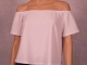 WHITE OFF SHOULDER CROP - $10.00