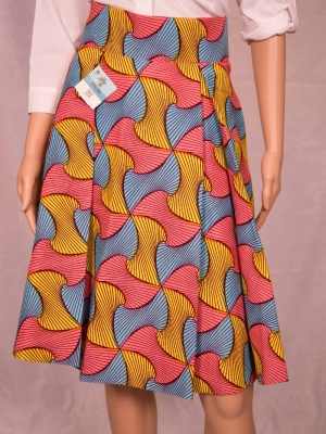 Fai High Waist Flare Shells in Skirts