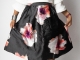 BLACK FLORAL SKIRT W/ POCKETS - $20.00