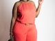 HALLE JUMPSUIT*PLUS - $20.00