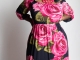 FLORAL SHEER DRESS*PLUS - $30.00