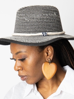 Black and tan casual hat in Hats
