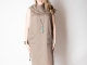 COWL NECK  LINEN DRESS - $45.00