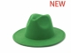 GREEN FEDORA HAT - $35.00