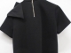 RUFFLED BLACK TOP - $85.99